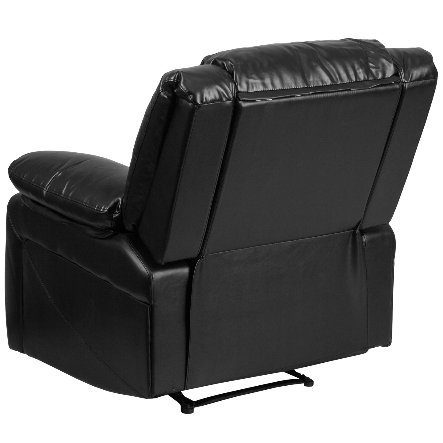 Harmony Series Black LeatherSoft Recliner Black LeatherSoft
