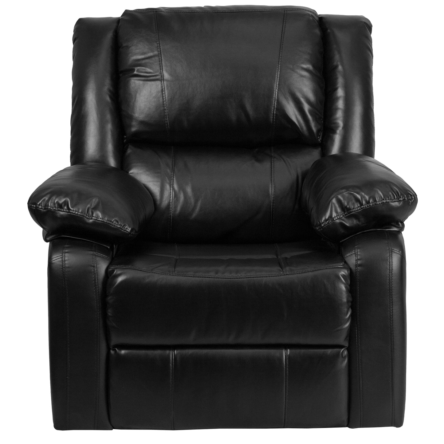 Harmony Series Black LeatherSoft Recliner Black LeatherSoft