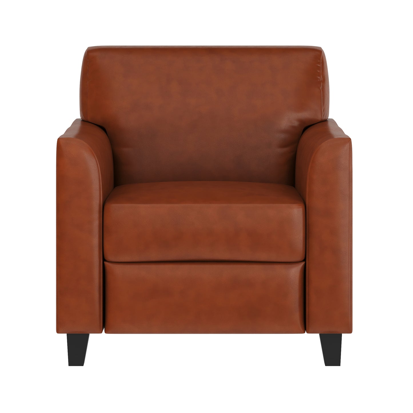HERCULES Diplomat Series Cognac LeatherSoft Chair Cognac