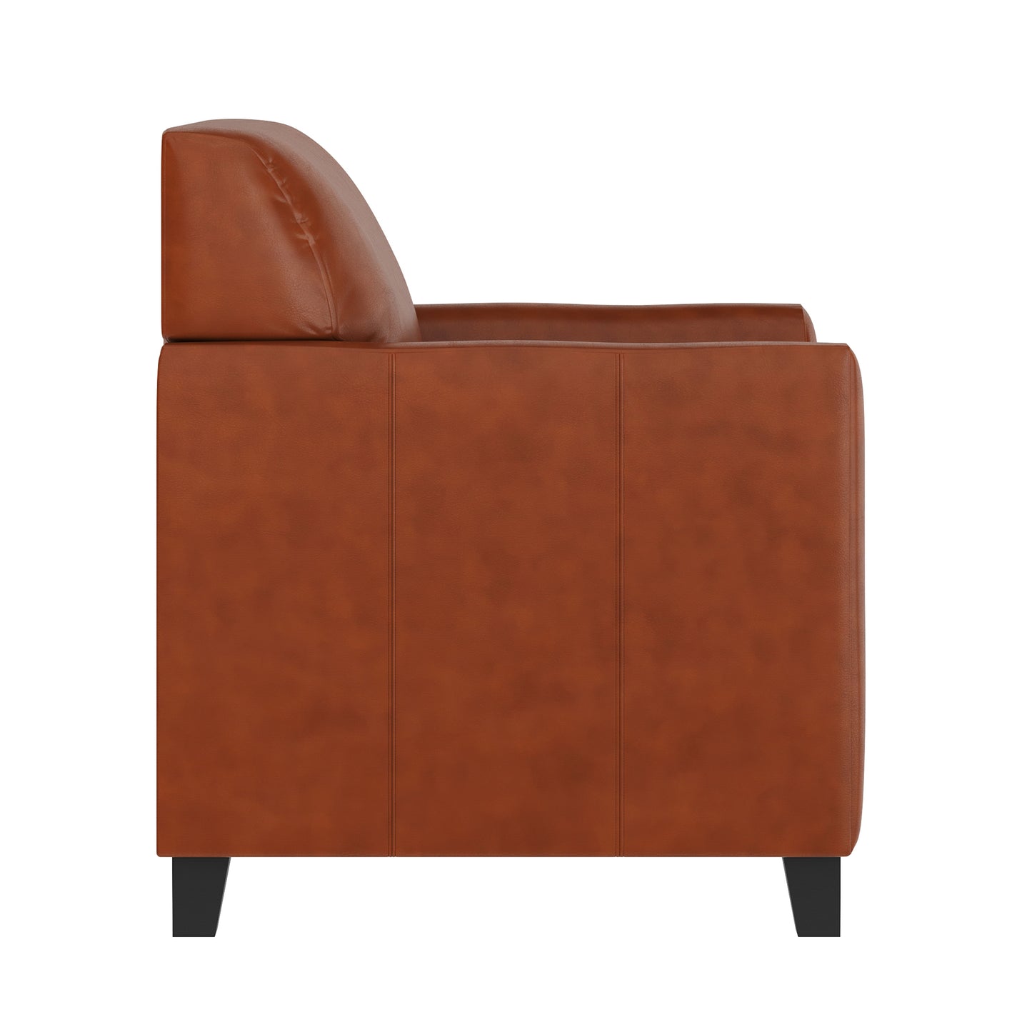 HERCULES Diplomat Series Cognac LeatherSoft Chair Cognac