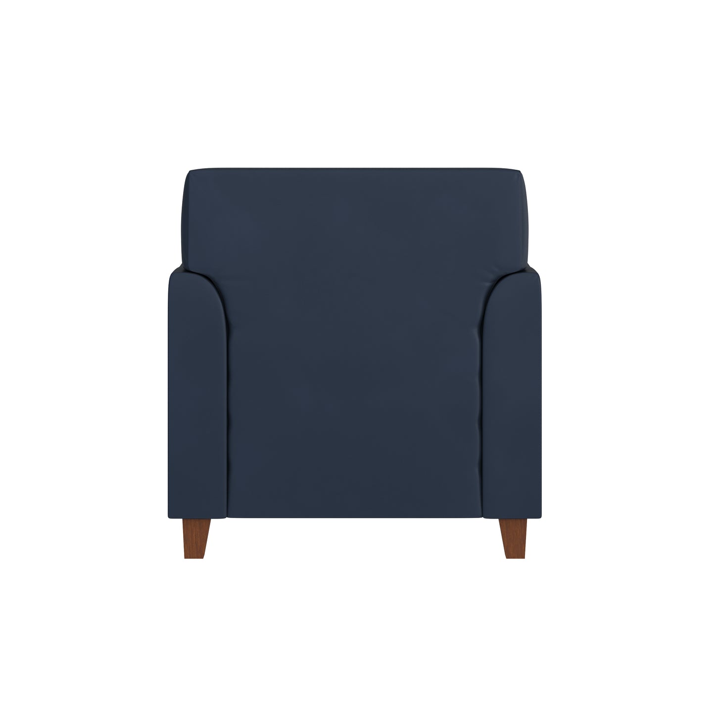 HERCULES Diplomat Series Navy LeatherSoft Chair Navy BT-827-1-NVY-GG