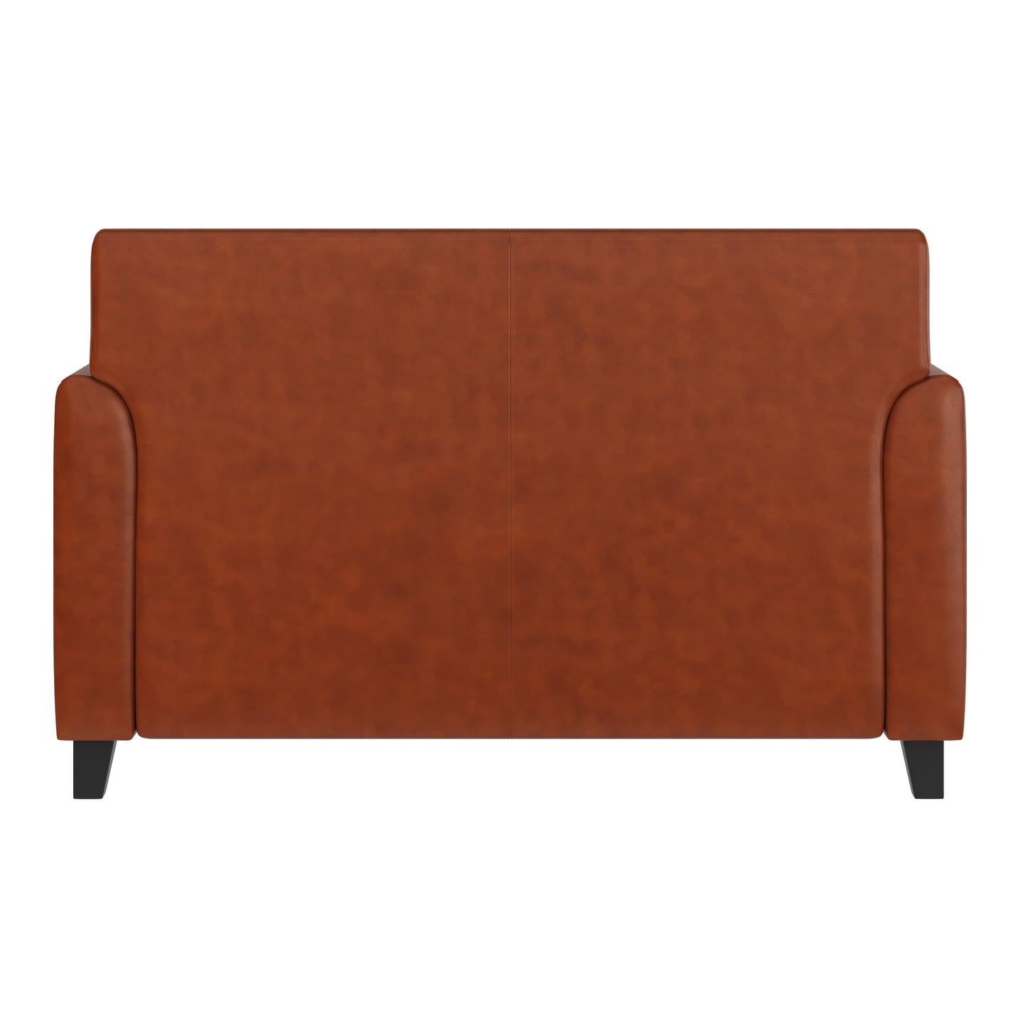 HERCULES Diplomat Series Cognac LeatherSoft Loveseat Cognac