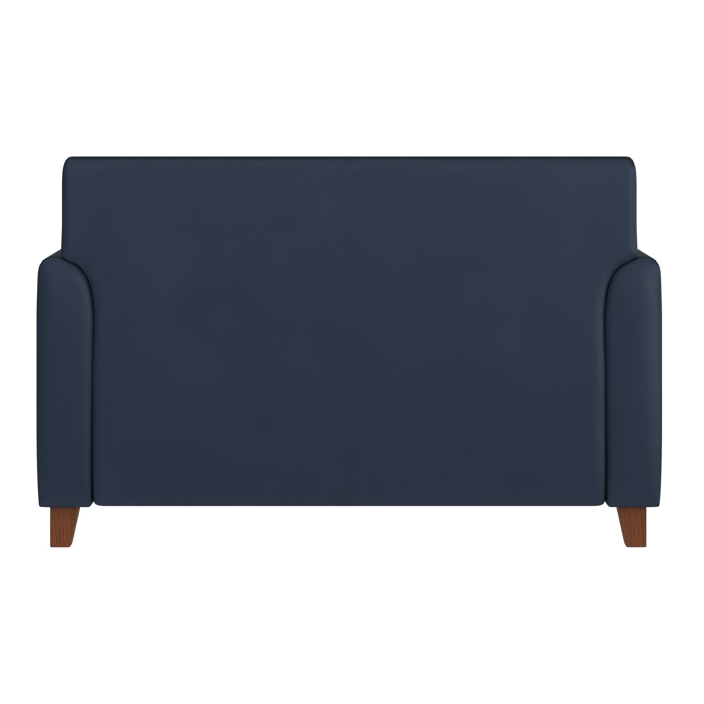 HERCULES Diplomat Series Navy LeatherSoft Loveseat Navy