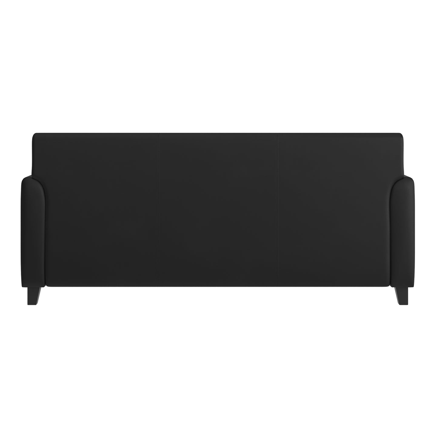HERCULES Diplomat Series Black LeatherSoft Sofa Black