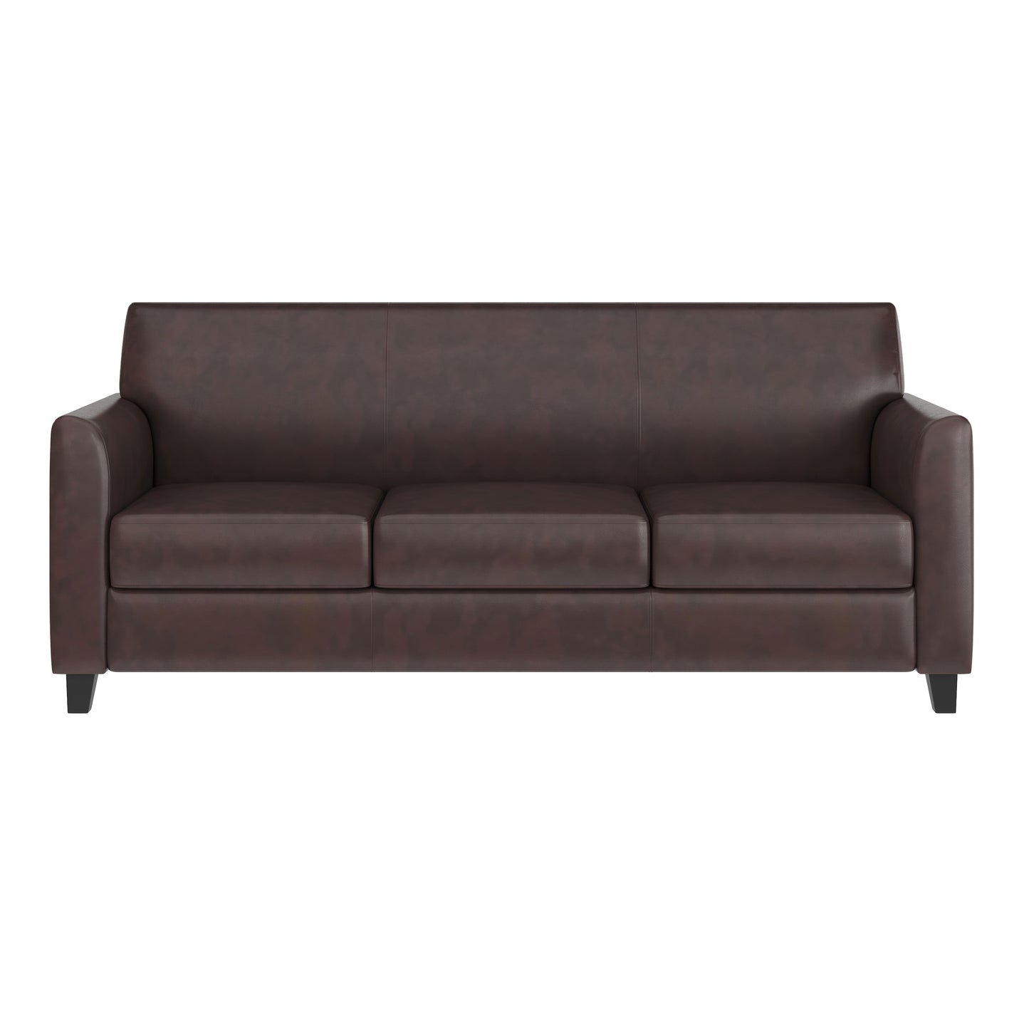 HERCULES Diplomat Series Brown LeatherSoft Sofa Brown