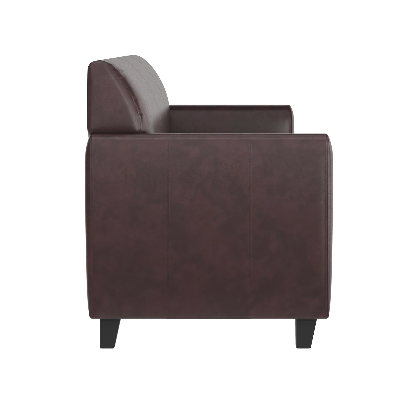 HERCULES Diplomat Series Brown LeatherSoft Sofa Brown