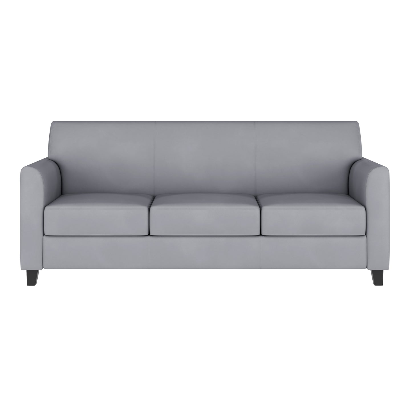 HERCULES Diplomat Series Gray LeatherSoft Sofa Gray