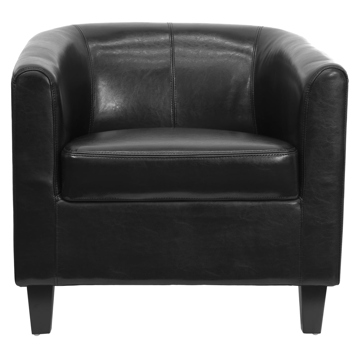 Katie Black LeatherSoft Lounge Chair Black