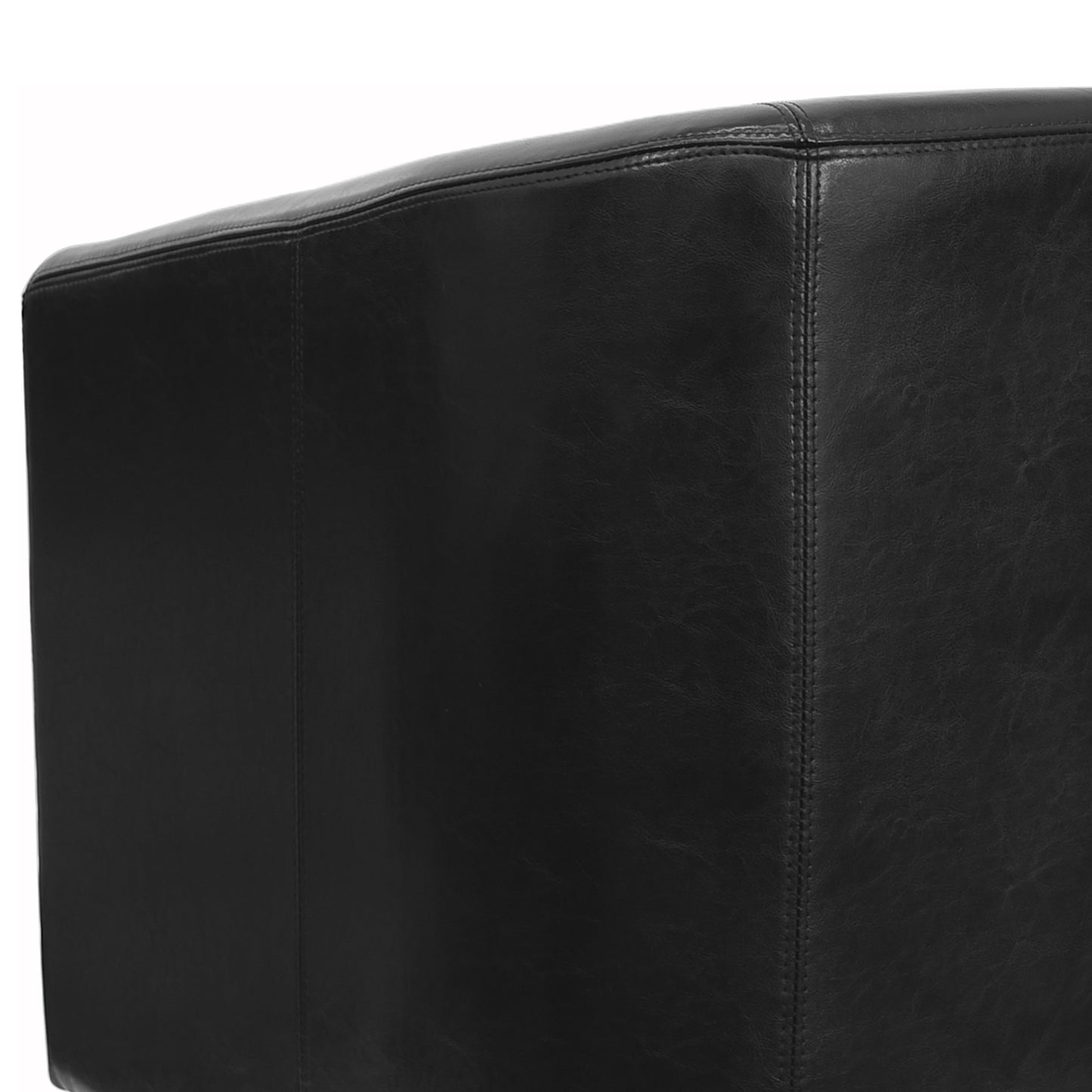 Katie Black LeatherSoft Lounge Chair Black