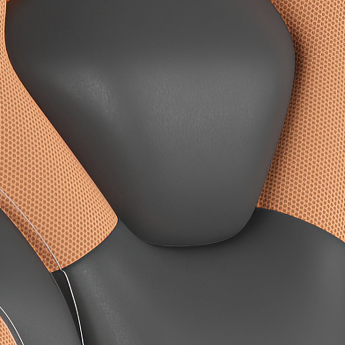 X10 Gaming Chair Racing Office Computer PC Adjustable Chair with Flip-up Arms and Transparent Roller Wheels, Orange/Black LeatherSoft Orange