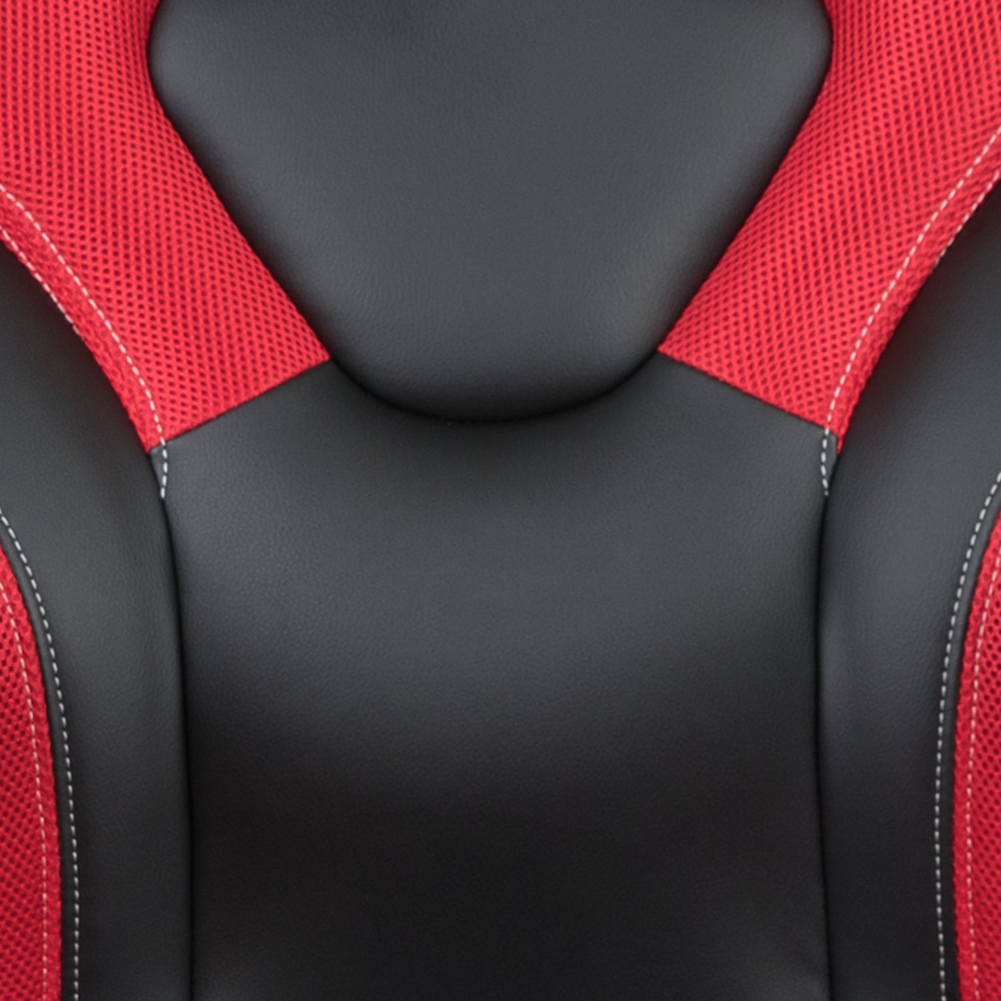 X10 Gaming Chair, Racing Style Ergonomic Office Chair, Height Adjustable Swivel Computer Chair with Flip-Up Arms, Red/Black LeatherSoft Red