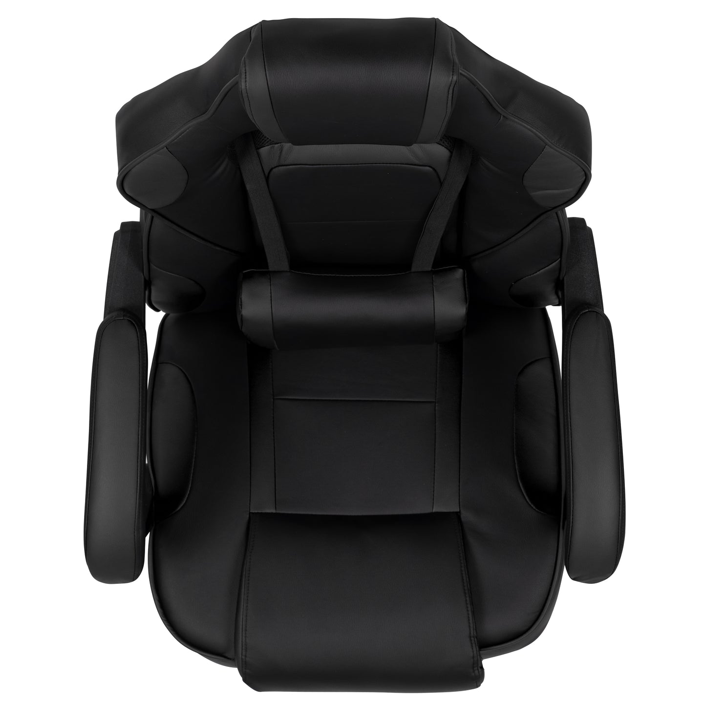 X40 Gaming Chair Racing Ergonomic Computer Chair with Fully Reclining Back/Arms, Slide-Out Footrest, Massaging Lumbar - Black Black