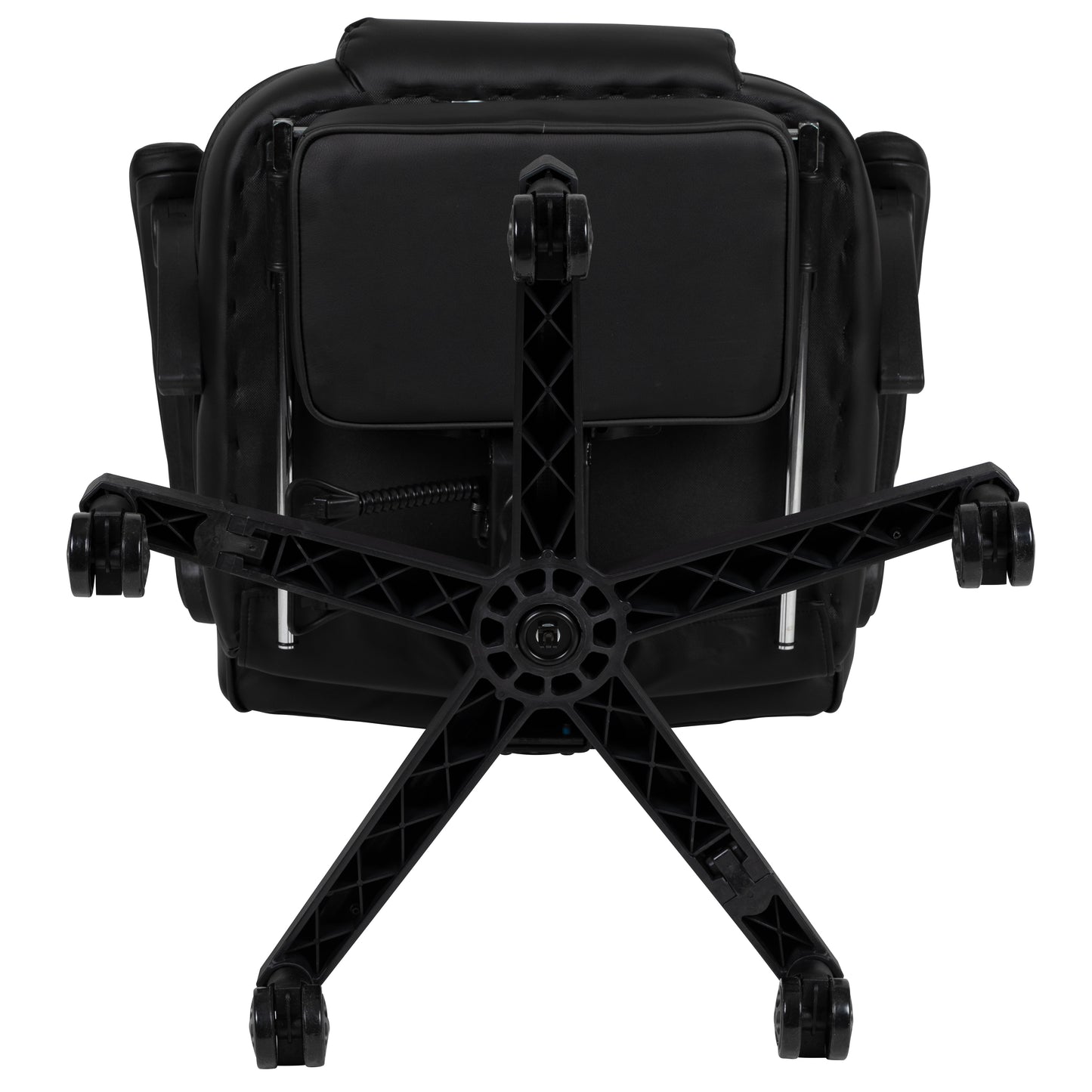 X40 Gaming Chair Racing Ergonomic Computer Chair with Fully Reclining Back/Arms, Slide-Out Footrest, Massaging Lumbar - Black Black