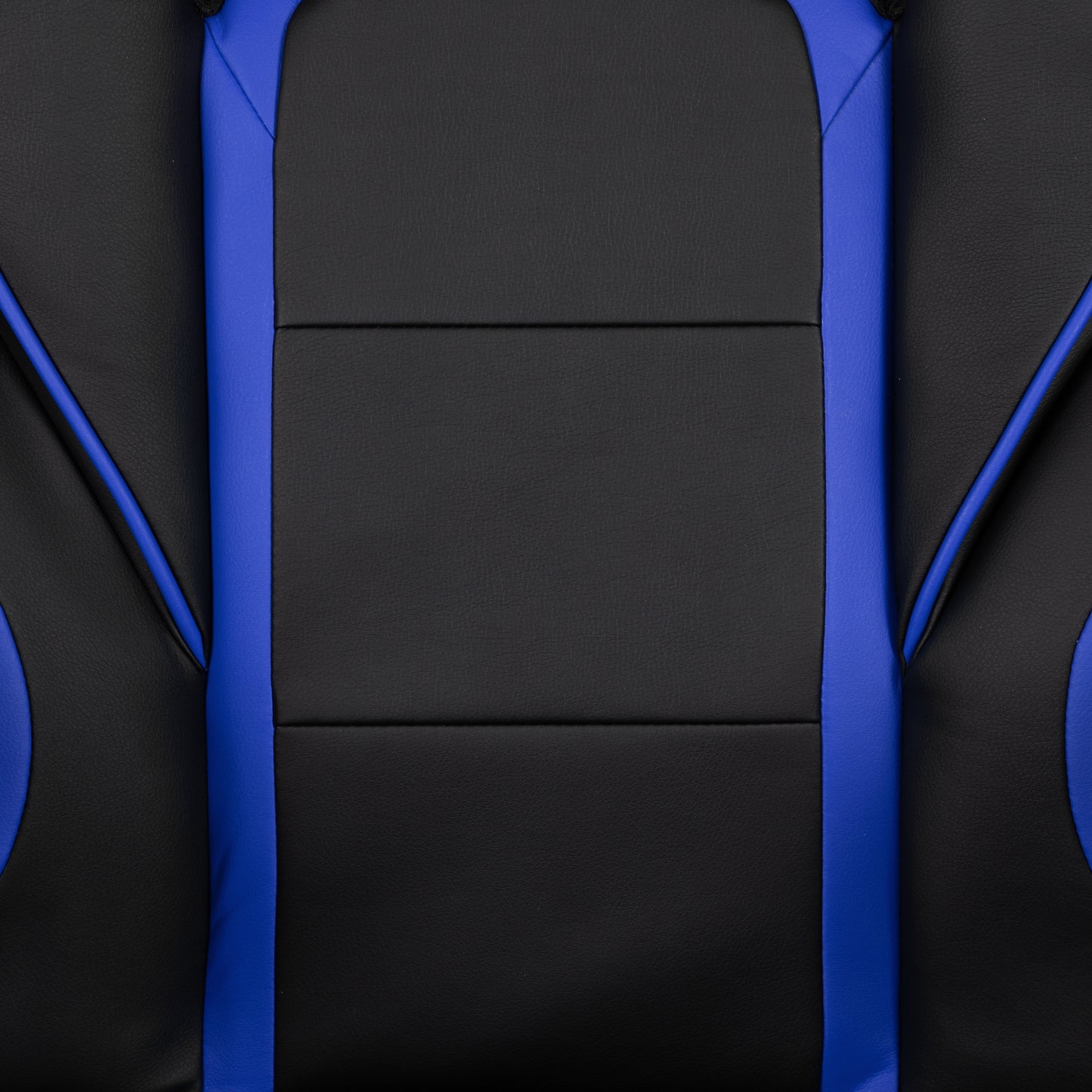 X40 Gaming Chair Racing Ergonomic Computer Chair with Fully Reclining Back/Arms, Slide-Out Footrest, Massaging Lumbar - Black/Blue Black with Blue Trim