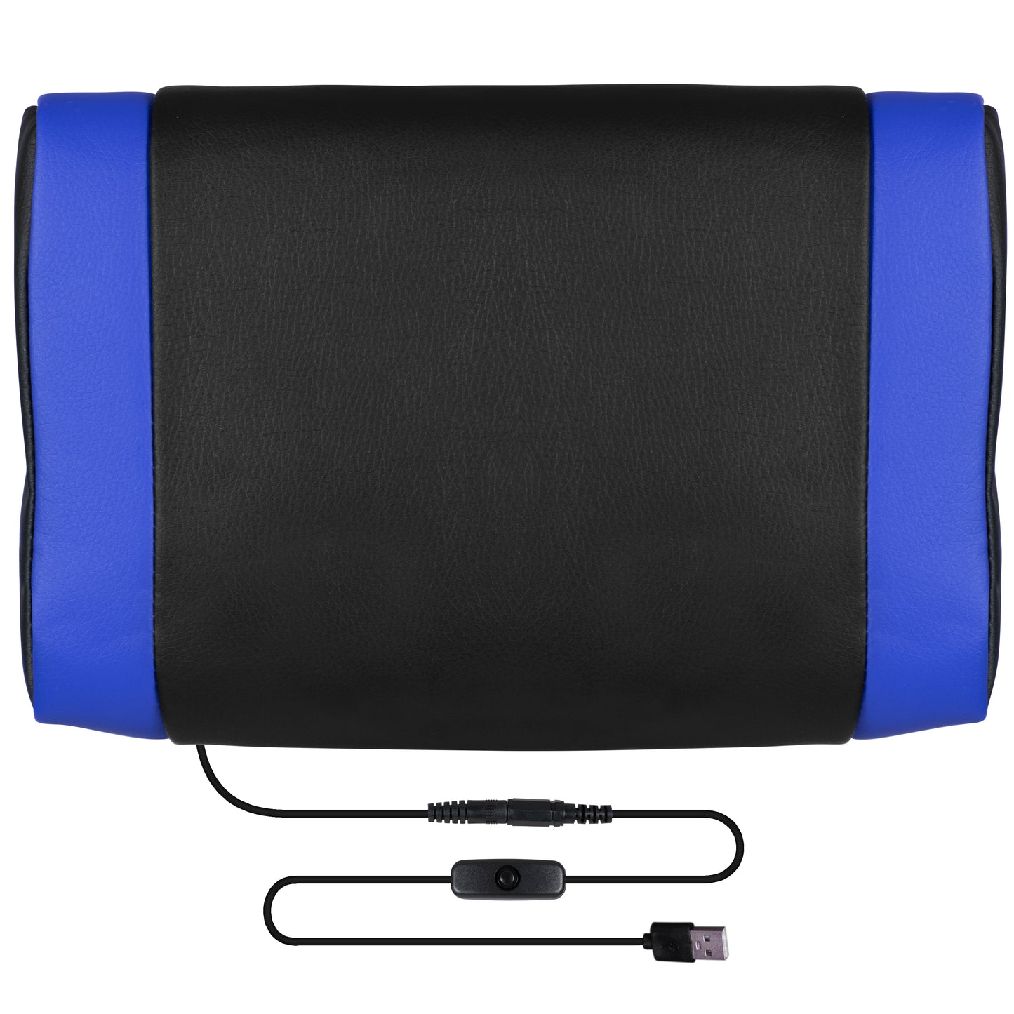 X40 Gaming Chair Racing Ergonomic Computer Chair with Fully Reclining Back/Arms, Slide-Out Footrest, Massaging Lumbar - Black/Blue Black with Blue Trim