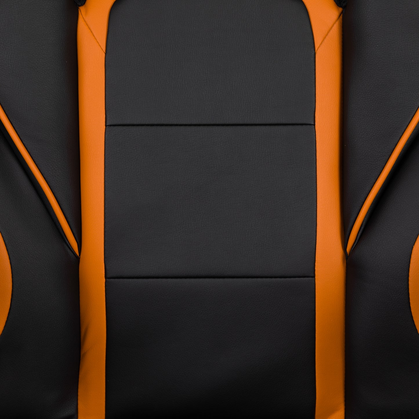 X40 Gaming Chair Racing Ergonomic Computer Chair with Fully Reclining Back/Arms, Slide-Out Footrest, Massaging Lumbar - Black/Orange Black with Orange Trim