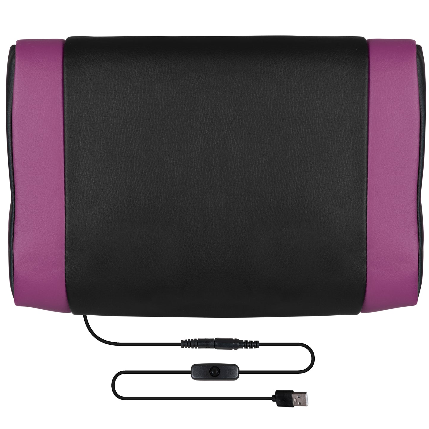 X40 Gaming Chair Racing Ergonomic Computer Chair with Fully Reclining Back/Arms, Slide-Out Footrest, Massaging Lumbar - Black/Purple Black with Purple Trim