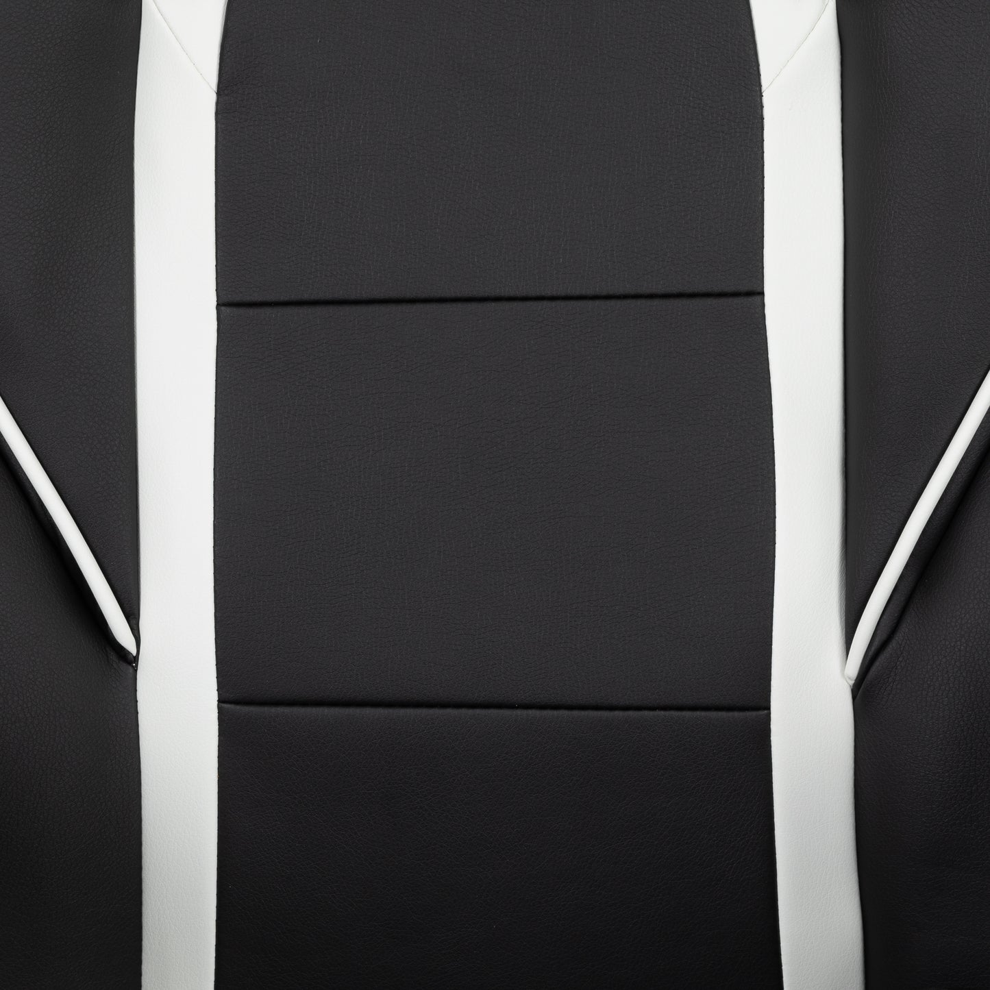 X40 Gaming Chair Racing Ergonomic Computer Chair with Fully Reclining Back/Arms, Slide-Out Footrest, Massaging Lumbar - White Black with White Trim