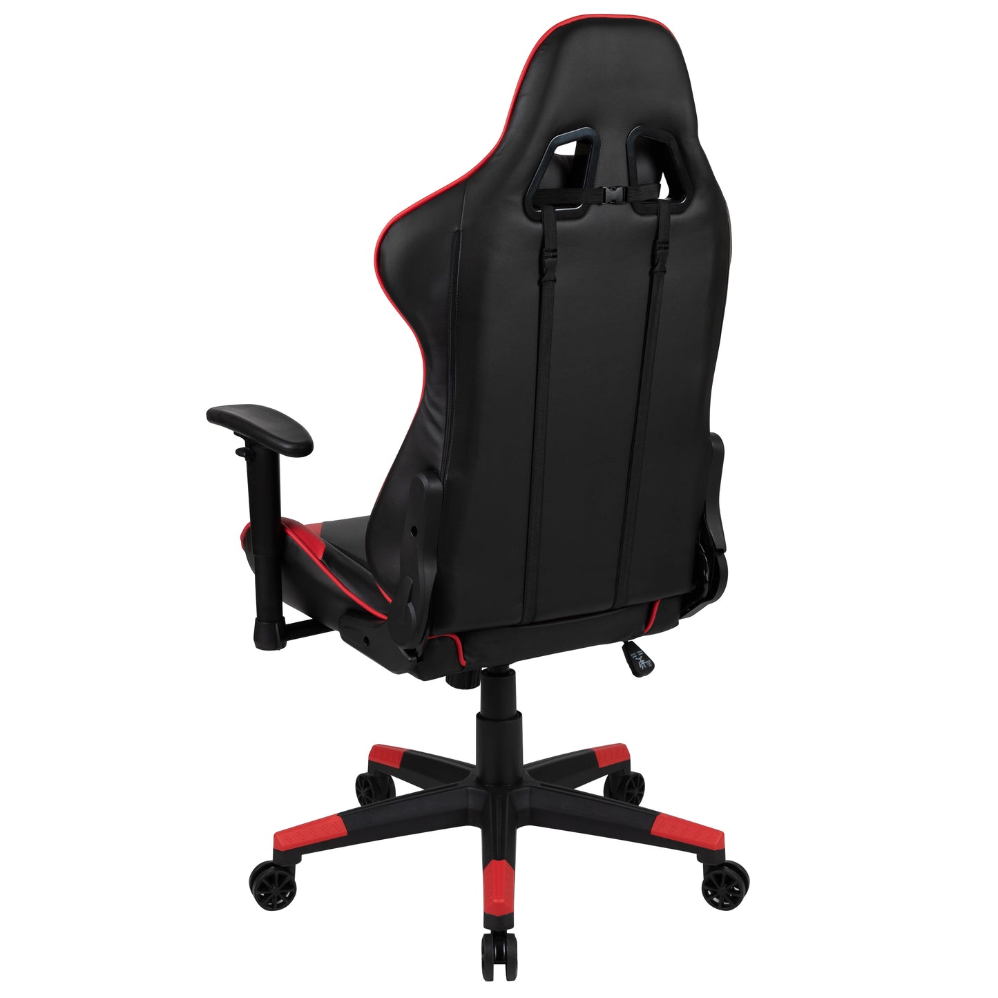 X20 Gaming Chair Racing Office Ergonomic Computer PC Adjustable Swivel Chair with Fully Reclining Back in Red LeatherSoft Red