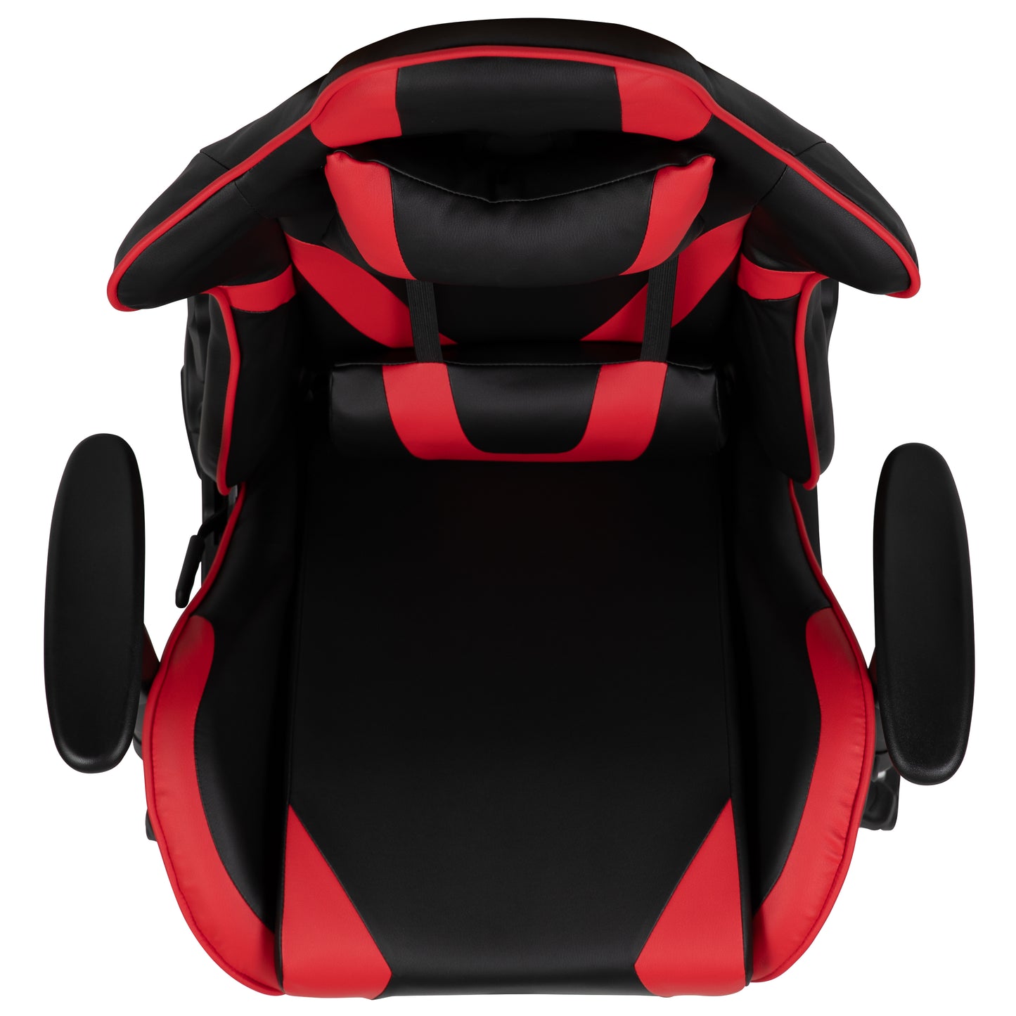 X20 Gaming Chair Racing Office Ergonomic Computer PC Adjustable Swivel Chair with Fully Reclining Back in Red LeatherSoft Red