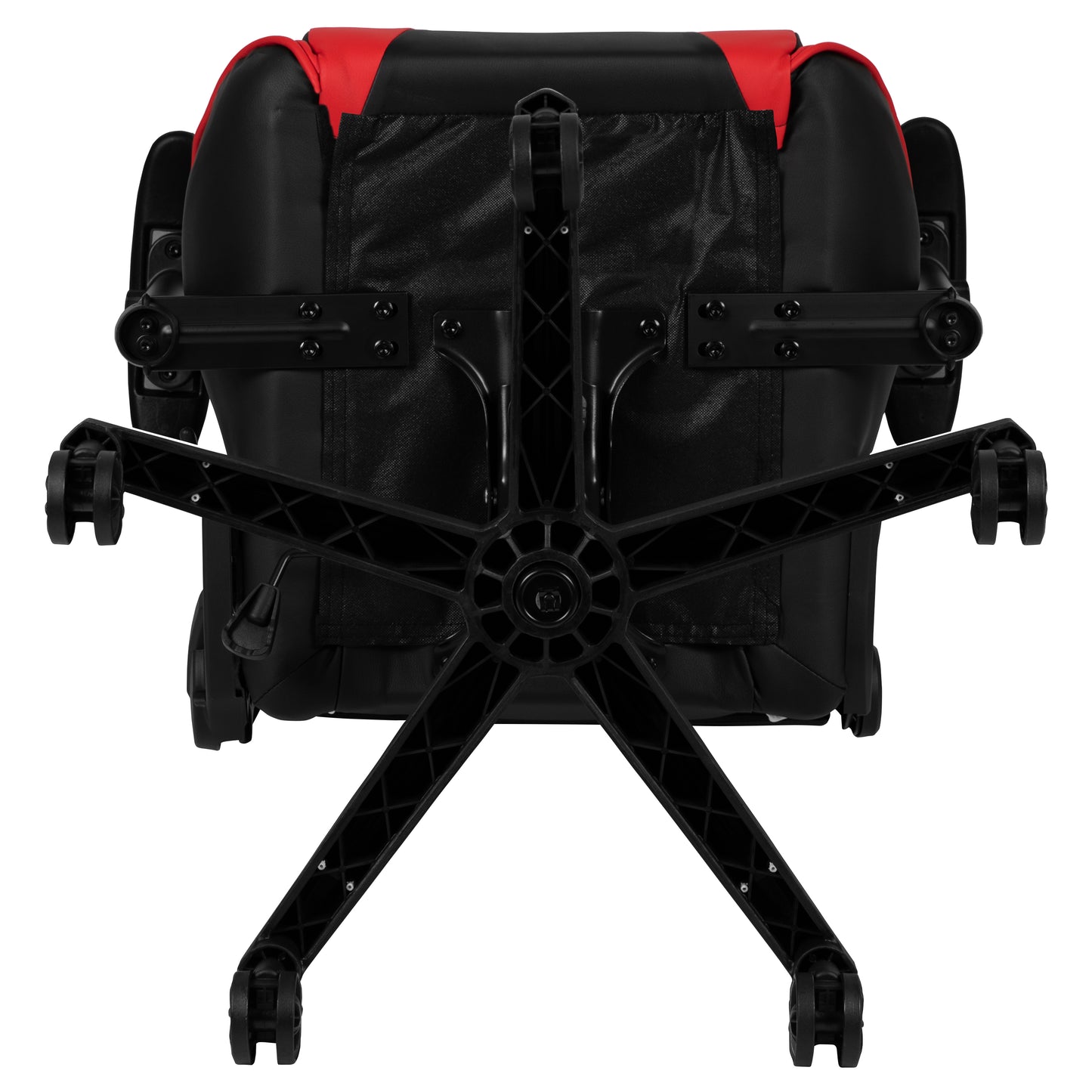 X20 Gaming Chair Racing Office Ergonomic Computer PC Adjustable Swivel Chair with Fully Reclining Back in Red LeatherSoft Red