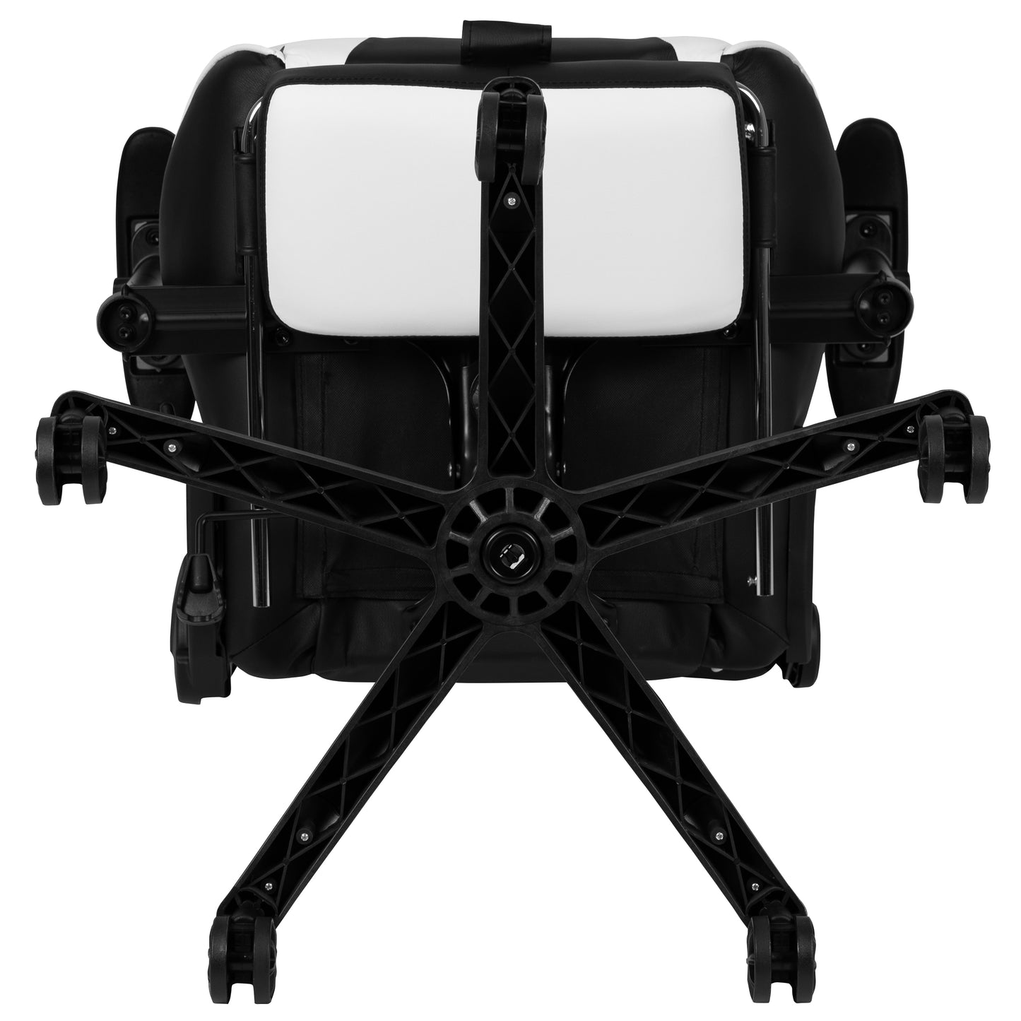 X30 Gaming Chair Racing Office Ergonomic Computer Chair with Fully Reclining Back and Slide-Out Footrest in Black LeatherSoft Black