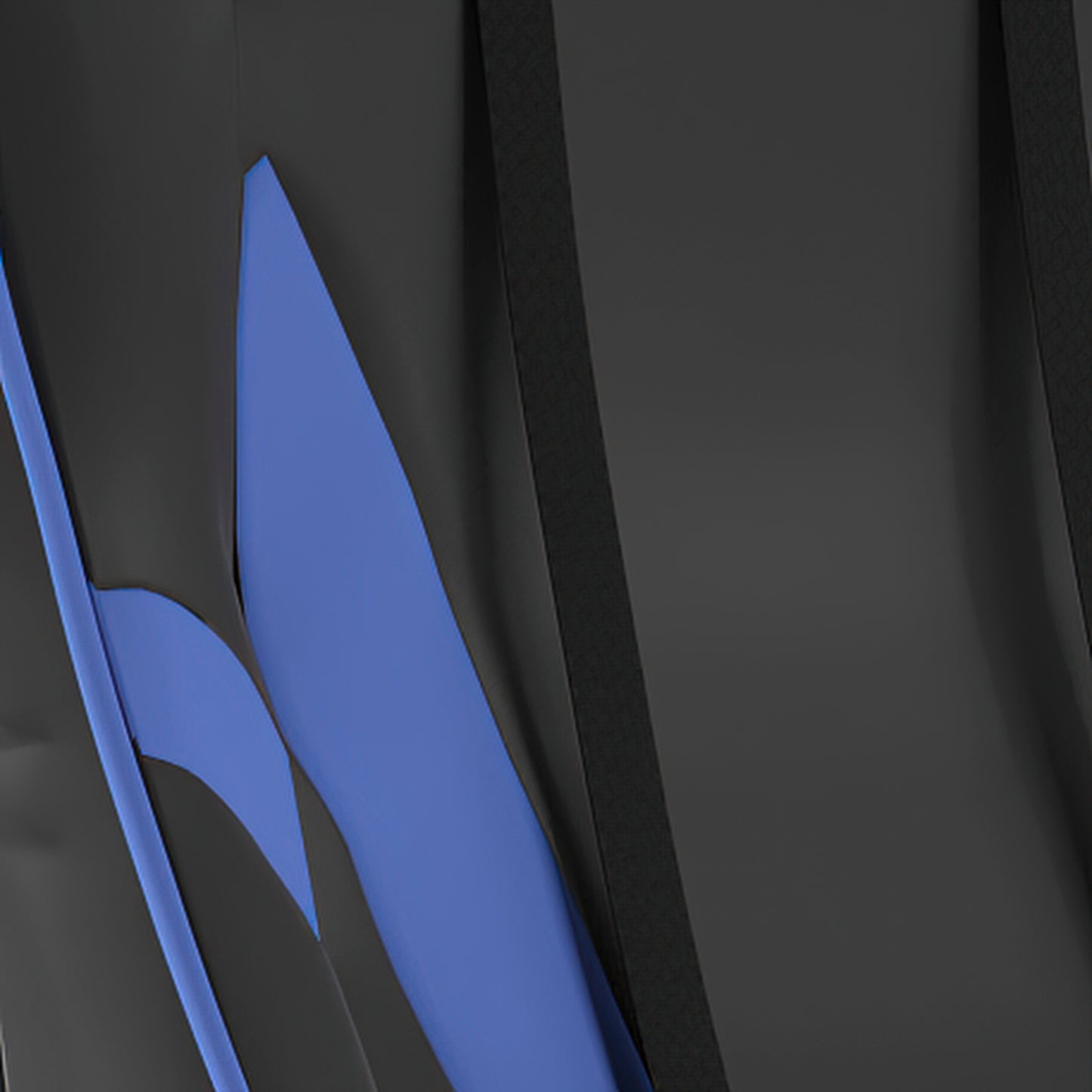 X30 Gaming Chair Racing Computer Chair with Reclining Back, Slide-Out Footrest, and Transparent Roller Wheels in Blue LeatherSoft Blue