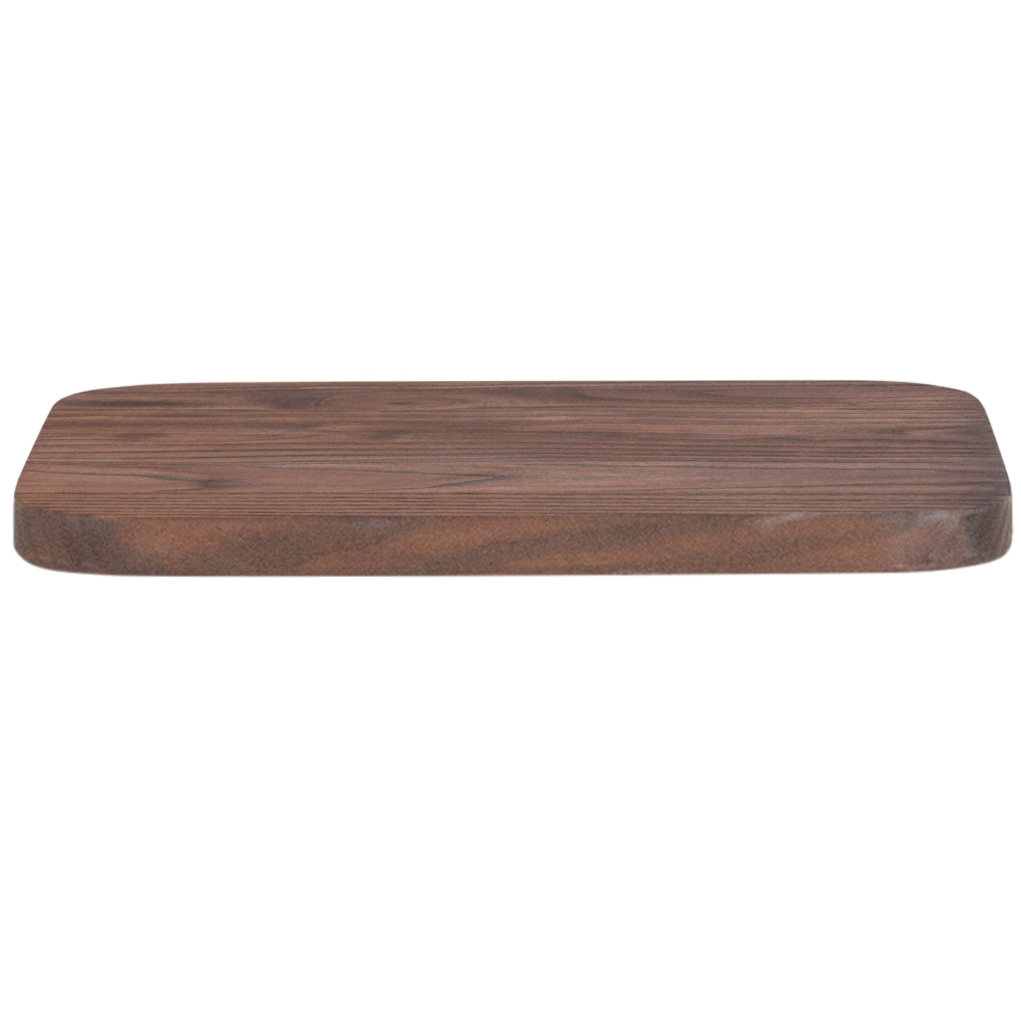 Dunedin Rustic Walnut Wood Seat for Colorful Metal Barstools Rustic Walnut