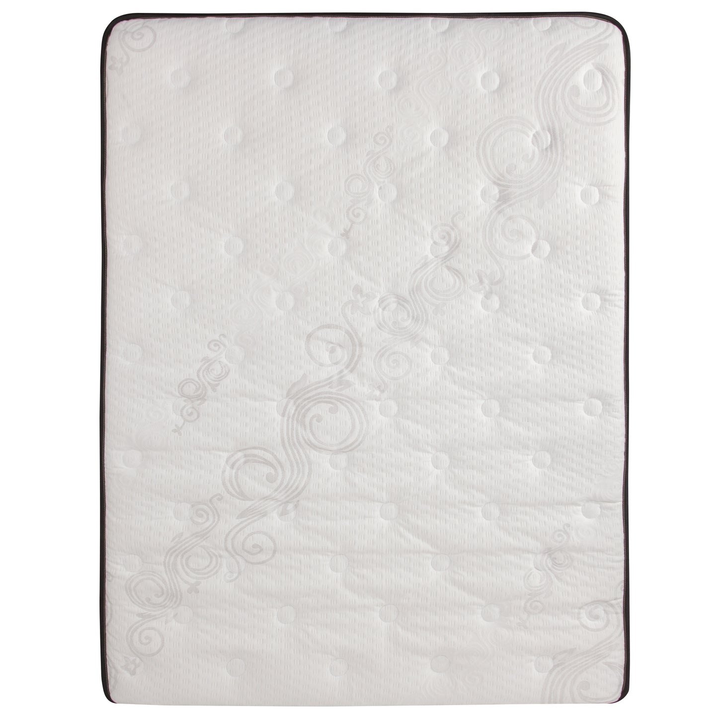 Capri Comfortable Sleep 12 Inch CertiPUR-US Certified Memory Foam & Pocket Spring Mattress, Queen Mattress in a Box White