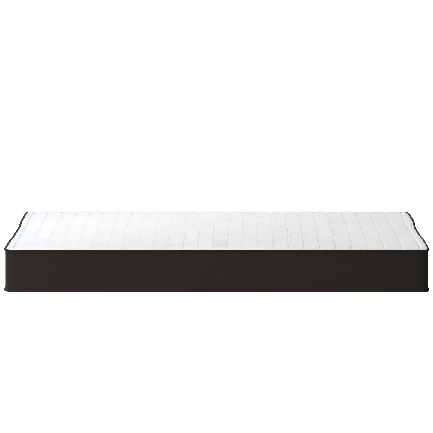 Capri Comfortable Sleep 8 Inch CertiPUR-US Certified Foam and Innerspring Hybrid Mattress, King Mattress in a Box Gray