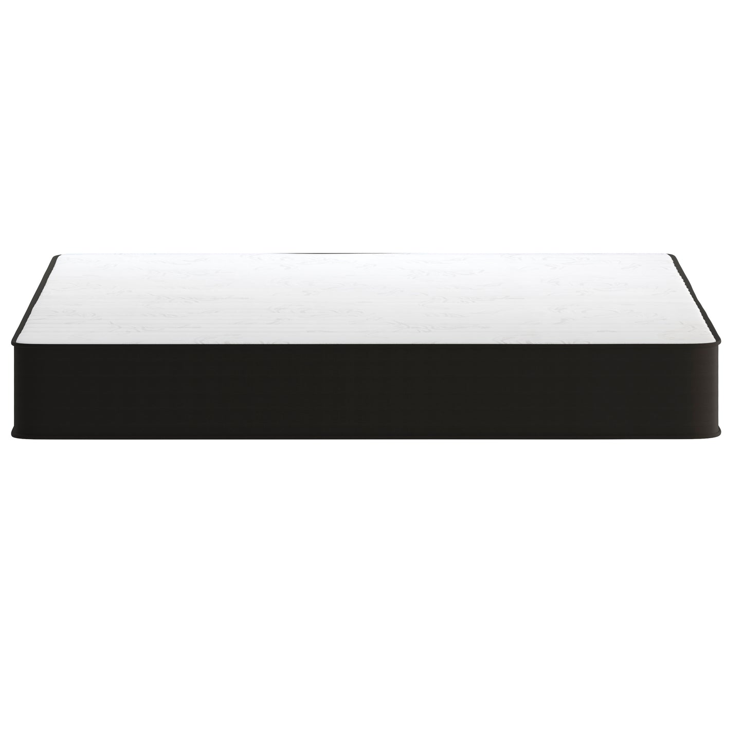 Capri Comfortable Sleep 8 Inch CertiPUR-US Certified Foam and Innerspring Hybrid Mattress, Queen Mattress in a Box Gray CL-E238-B-Q-GG