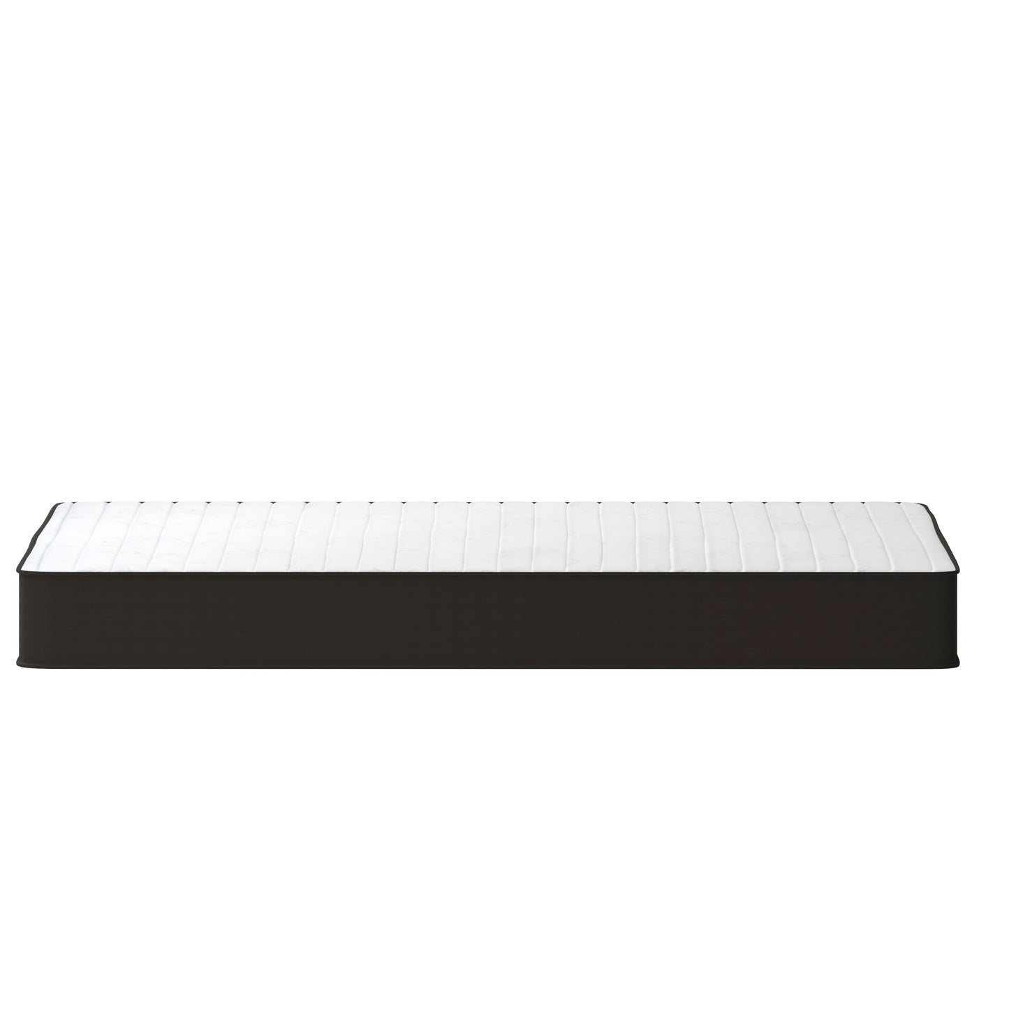 Capri Comfortable Sleep 8 Inch CertiPUR-US Certified Foam and Innerspring Hybrid Mattress, Queen Mattress in a Box Gray CL-E238-B-Q-GG