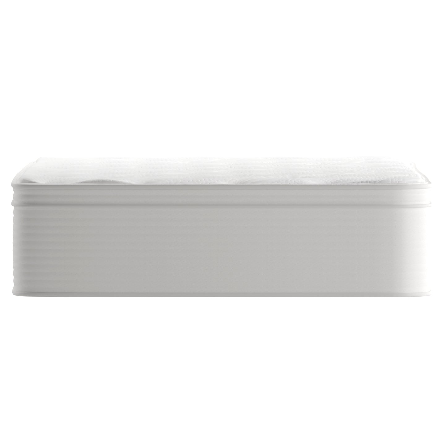 Vista Hospitality Grade Commercial Full Mattress in a Box 14 Inch, Premium Memory Foam Hybrid Pocket Spring Mattress with Reinforced Edge Support White