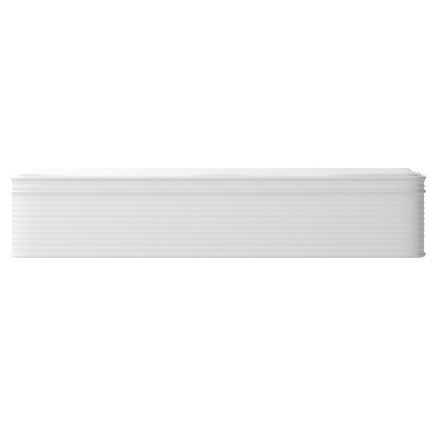 Vista Hospitality Grade Commercial Full Mattress in a Box 14 Inch, Premium Memory Foam Hybrid Pocket Spring Mattress with Reinforced Edge Support White