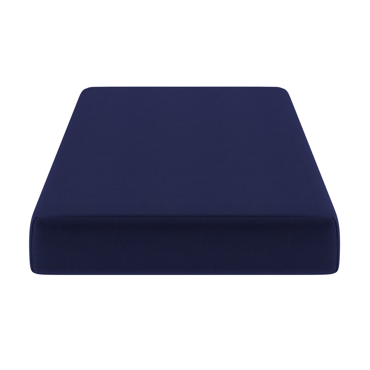 Irvine Liquid-Resistant Memory Foam 8" Twin Mattress with Removable Cover with Zipper in Blue Blue CL-MF-LR-TWIN-GG