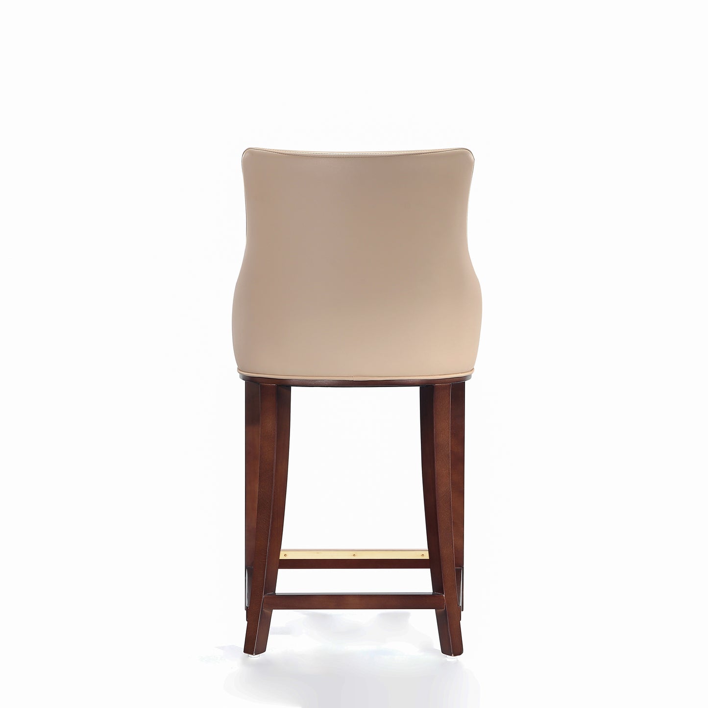Shubert Modern Wood Upholstered Counter Stool in Tan CS016-TN