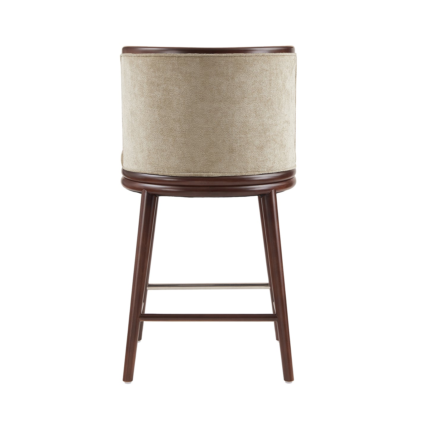 Evalyn Modern Wood Upholstered Counter Stool in Natural CS021-NA