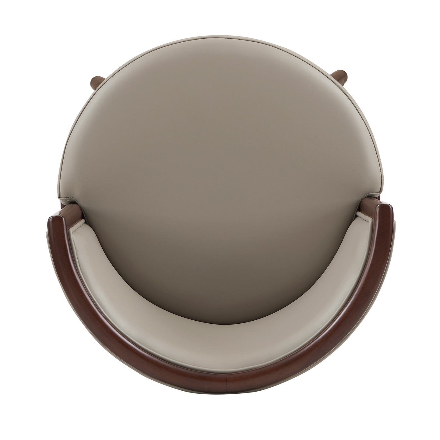 Evalyn Modern Wood Upholstered Counter Stool in Taupe CS021-TP