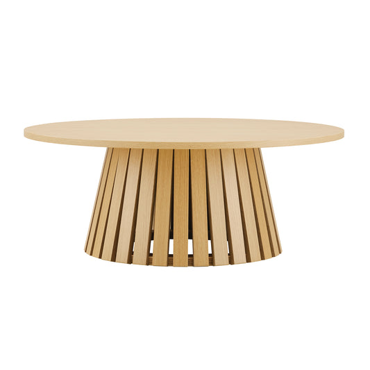 Layla Scandinavian Modern Coffee Table in Light Oak CT019-NA