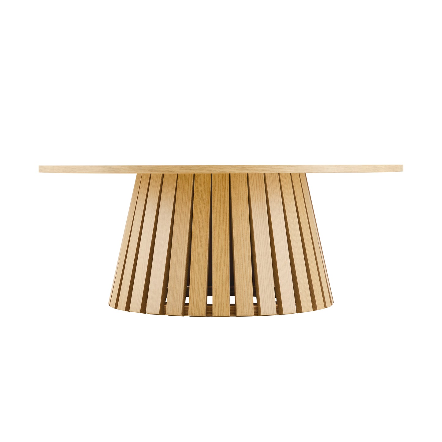 Layla Scandinavian Modern Coffee Table in Light Oak CT019-NA