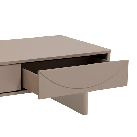 Ella Modern 47" Coffee Table in Mocha CT020-MO