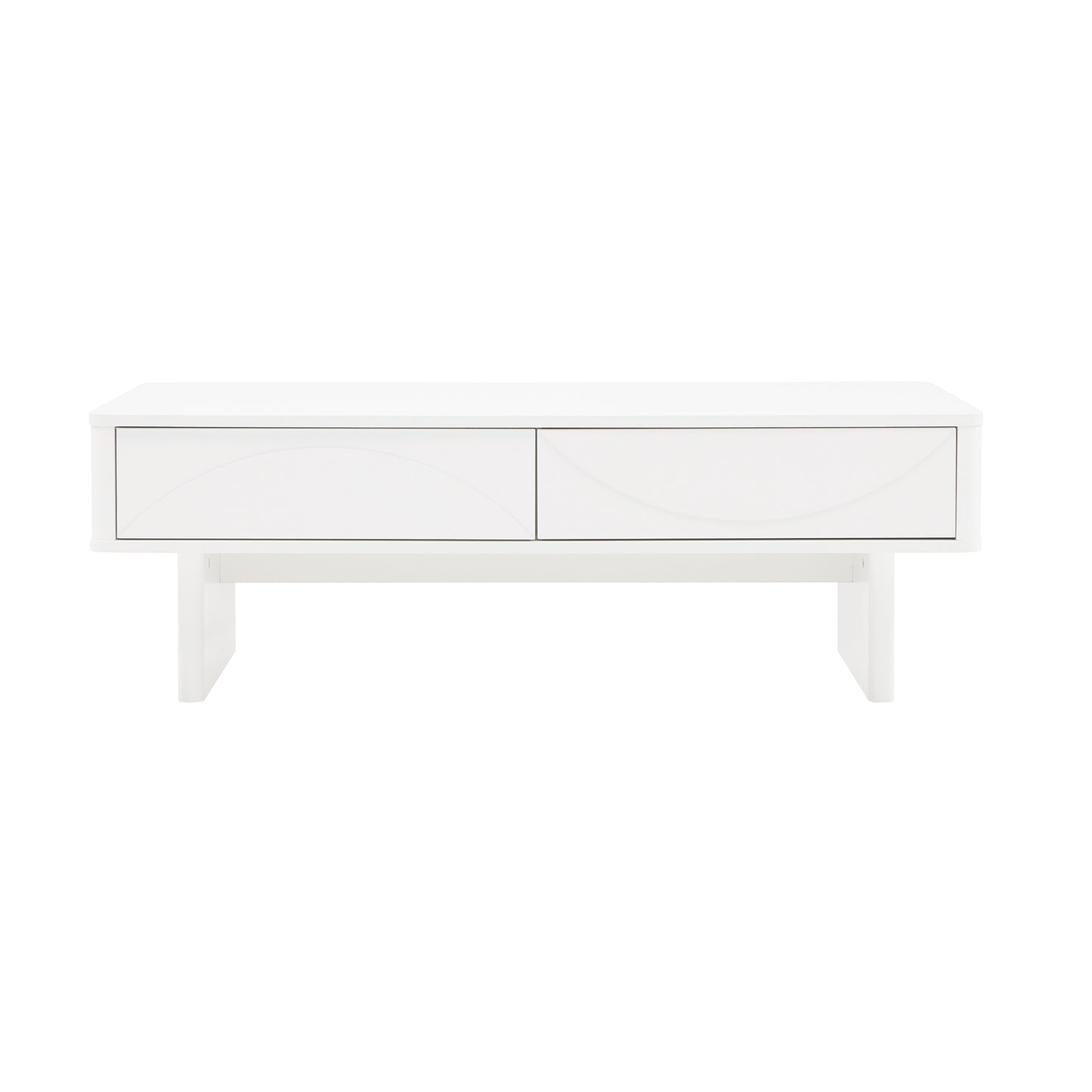 Ella Modern 47" Coffee Table in White CT020-WH
