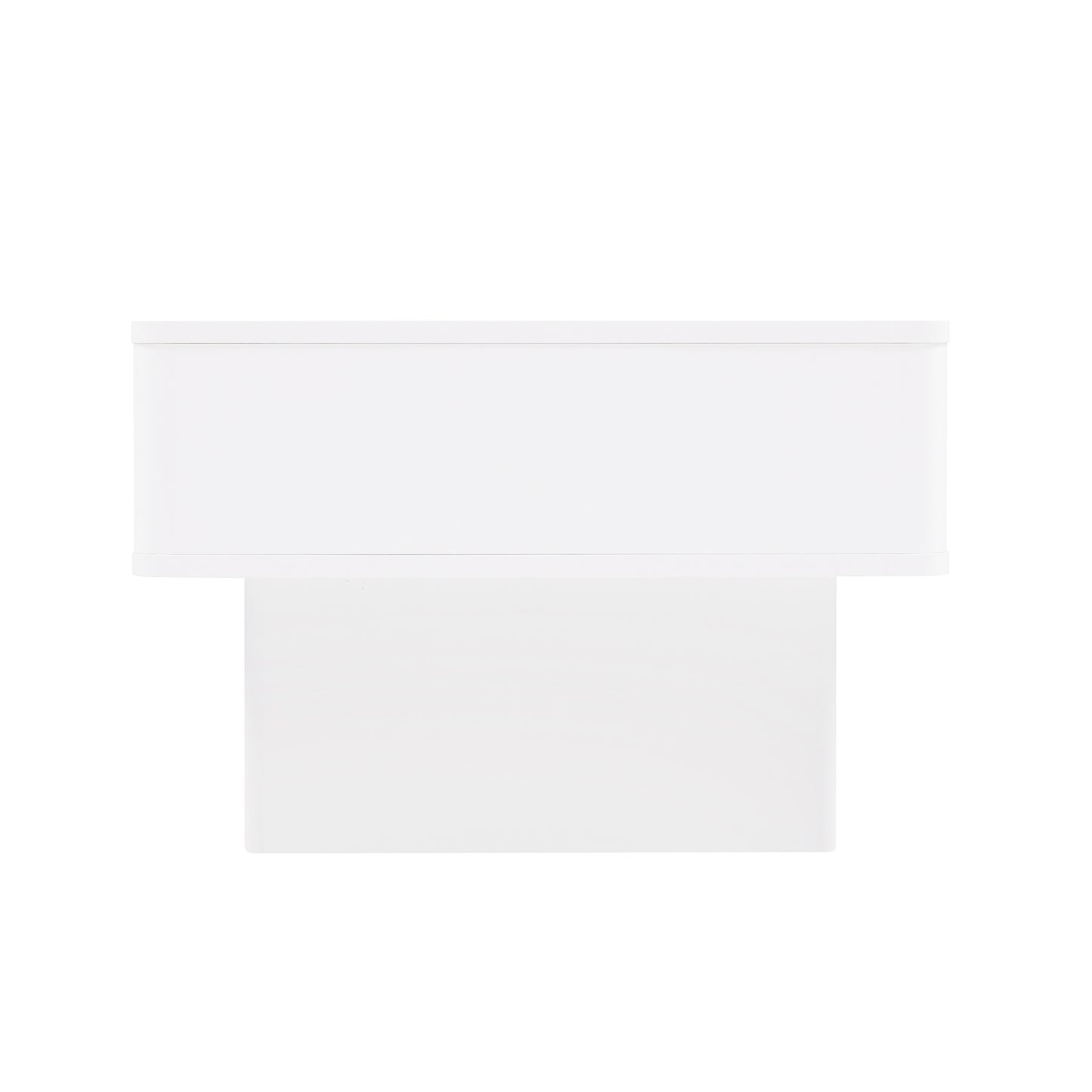 Ella Modern 47" Coffee Table in White CT020-WH
