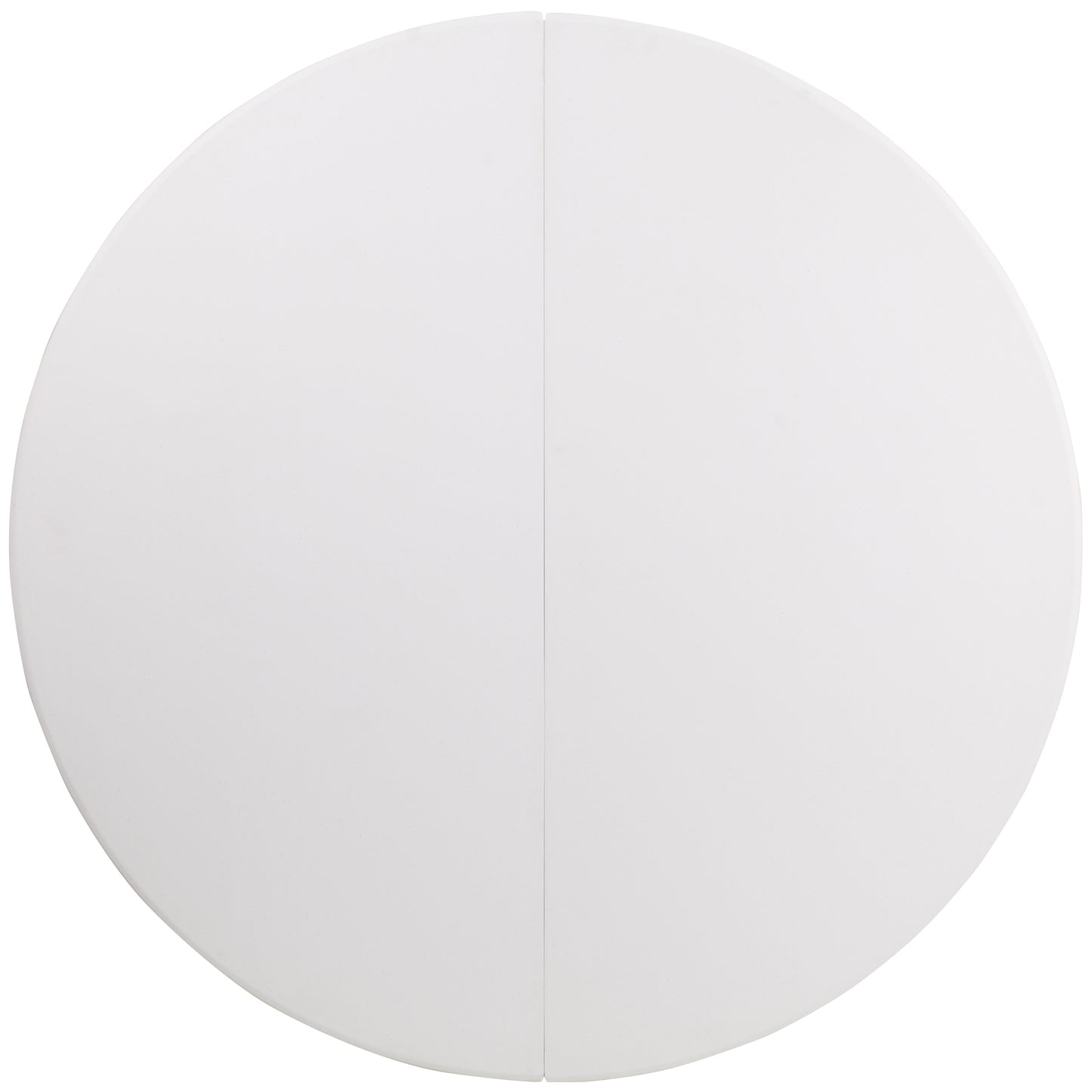 Elon 5-Foot Round Granite White Plastic Folding Table Granite White