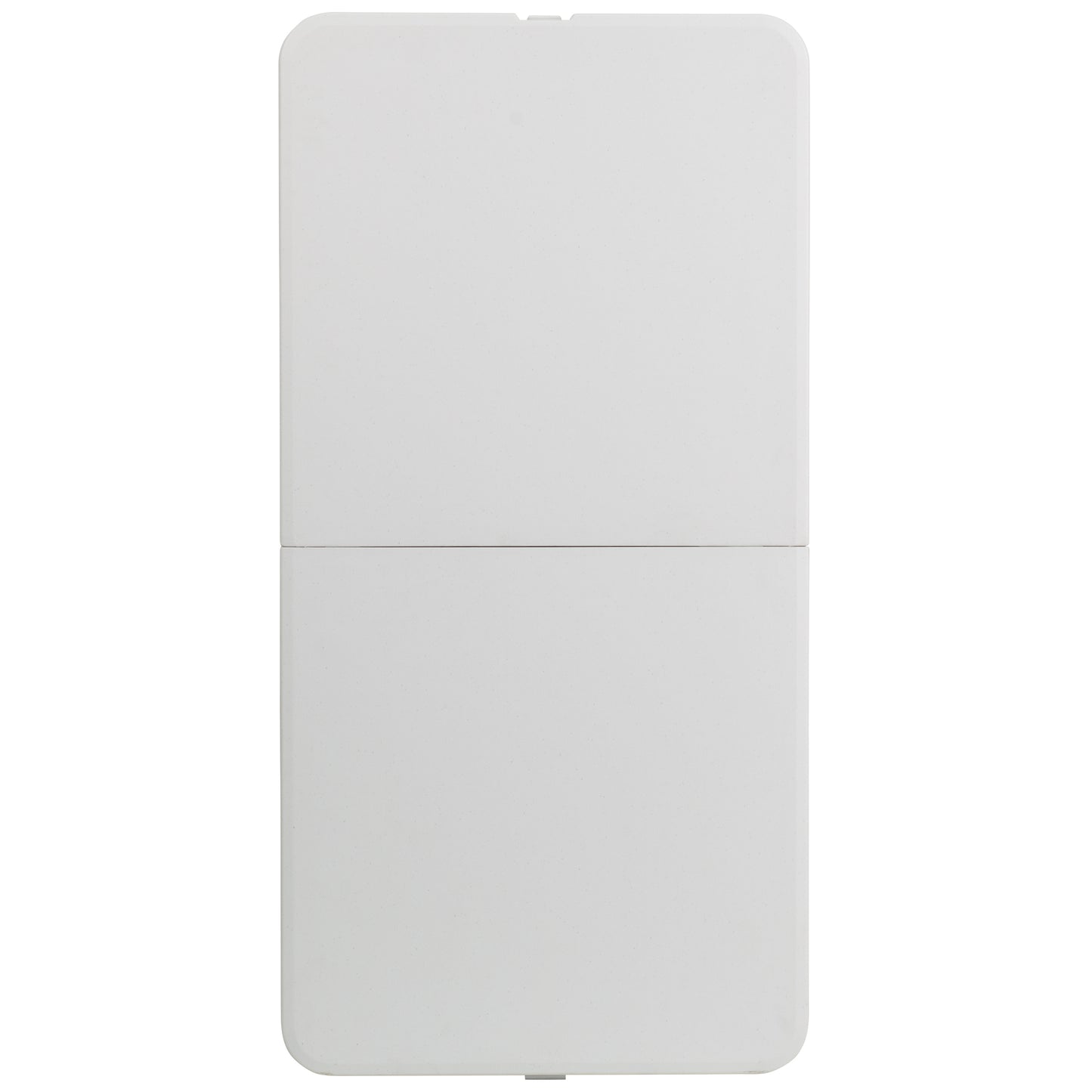 Elon 4-Foot Height Adjustable Bi-Fold Granite White Plastic Folding Table Granite White