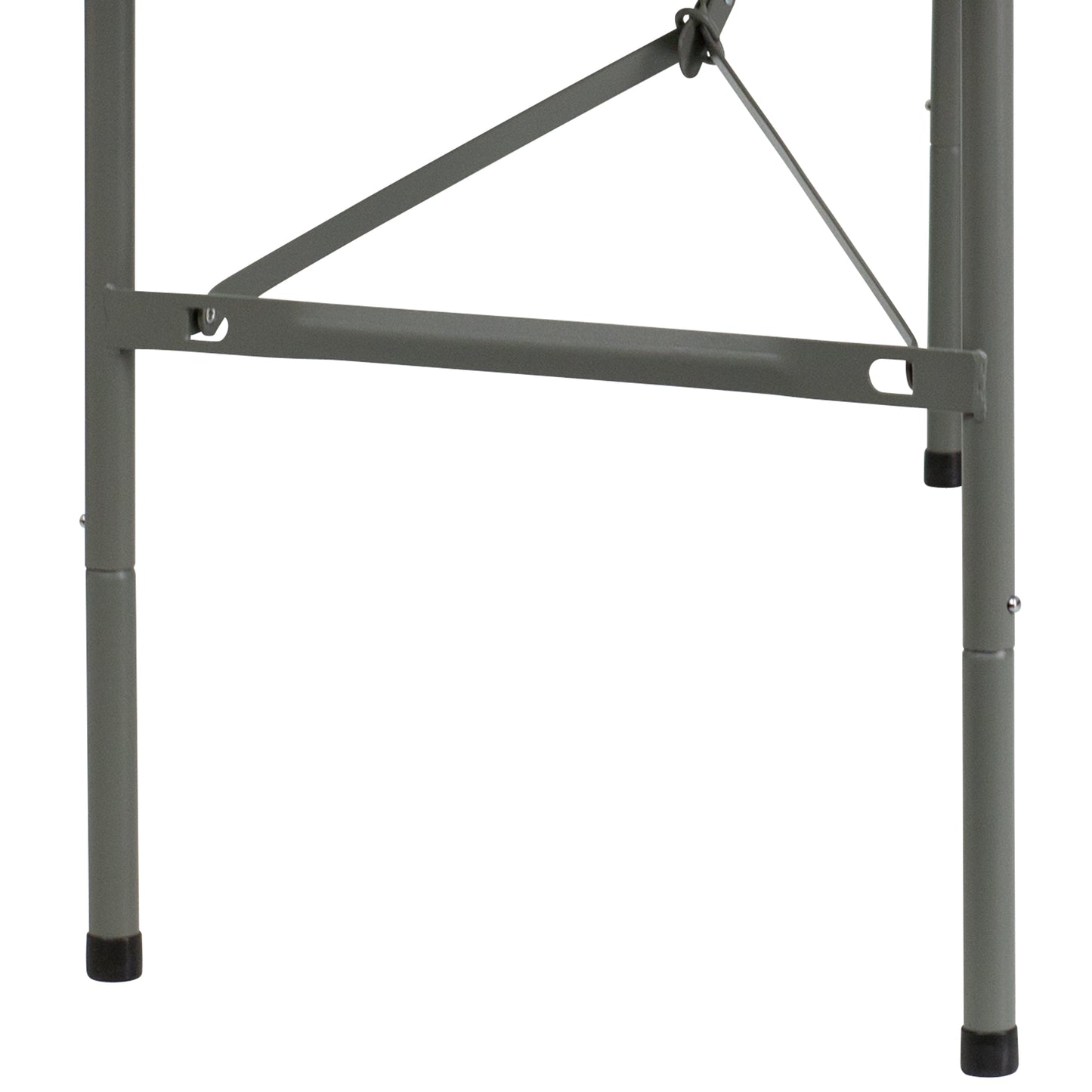 Elon 5-Foot Bi-Fold Granite White Plastic Folding Table Granite White