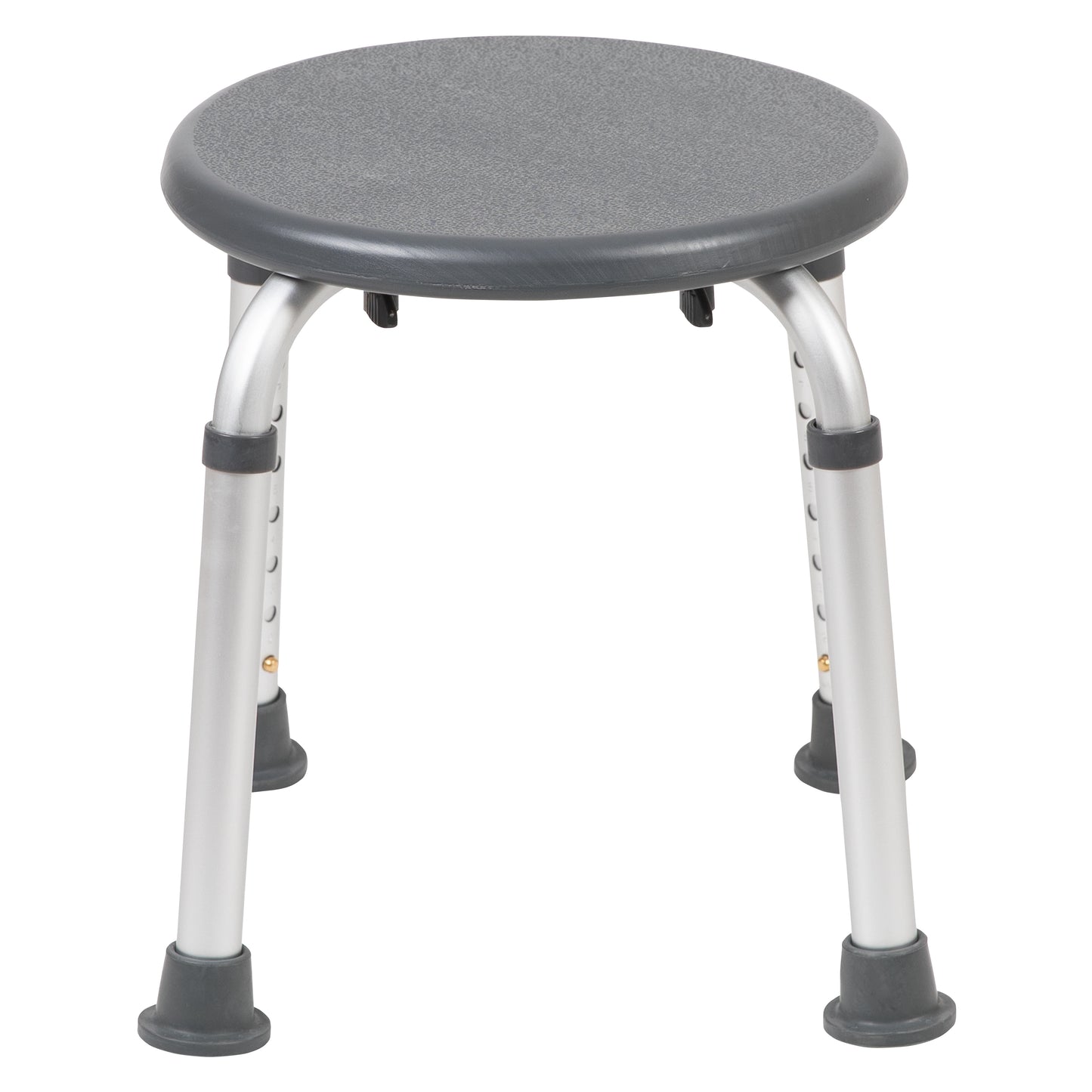 HERCULES Series Tool-Free and Quick Assembly, 300 Lb. Capacity, Adjustable Gray Bath & Shower Stool Gray