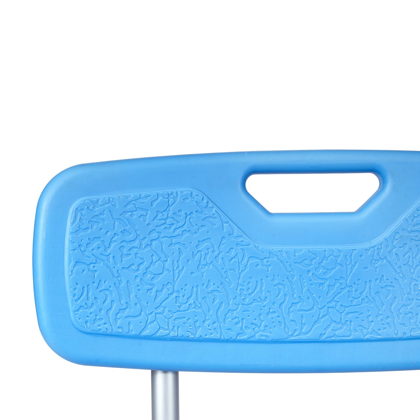 HERCULES Adjustable Bath & Shower Chair with Height-Adjust Frame, Depth-Adjust Back, and 300 lbs. Static Weight Capacity in Blue Blue