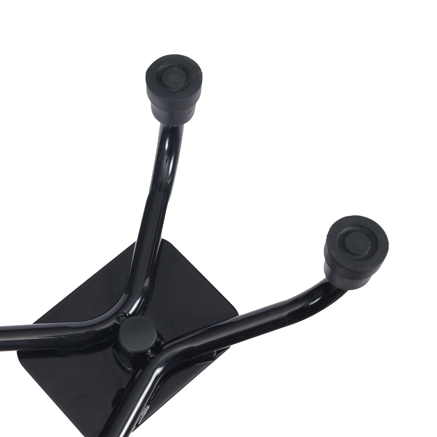 HERCULES Adjustable Quad Cane with Comfort Grip Foam Padded Handle, Large 4-Pronged Base for Stability, and Left or Right Handed Use in Black Black