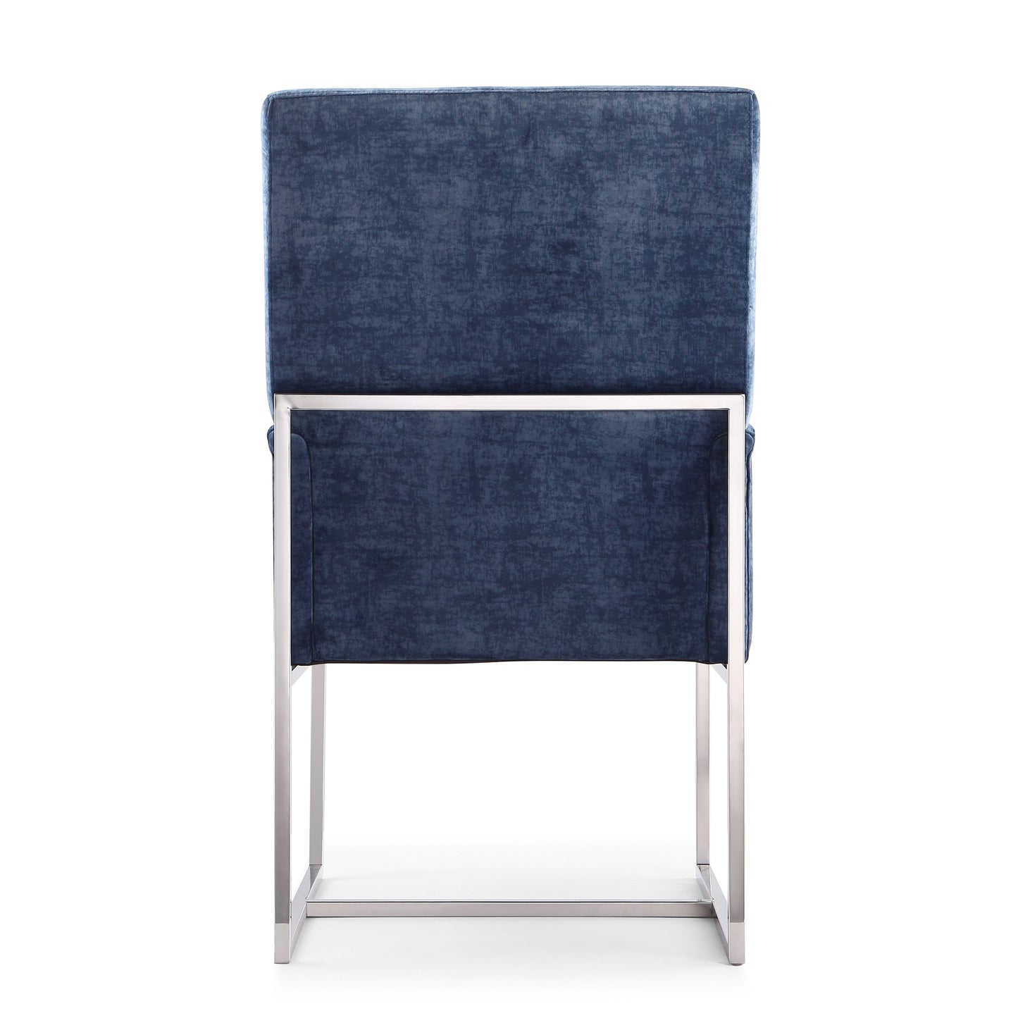 Manhattan Comfort Element Blue Velvet Dining Armchair DC029-BL